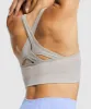 Gymshark Adapt Animal Seamless Sports Bra - Butterfly | Grey sold by Gymshark