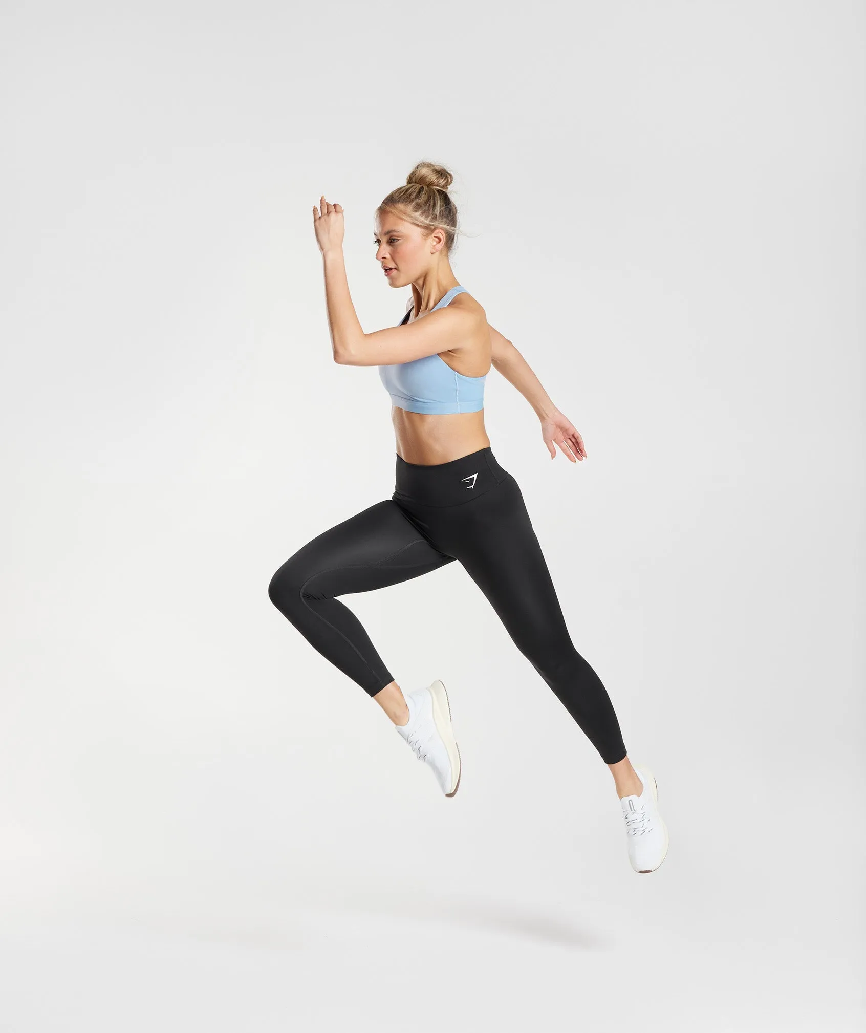 Gymshark Crossover Sports Bra - Surf Blue sold by Gymshark product image thumbnail 4