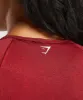 Gymshark Adapt Fleck Seamless Crop Top - Reps Red/Conditioning Red sold by Gymshark