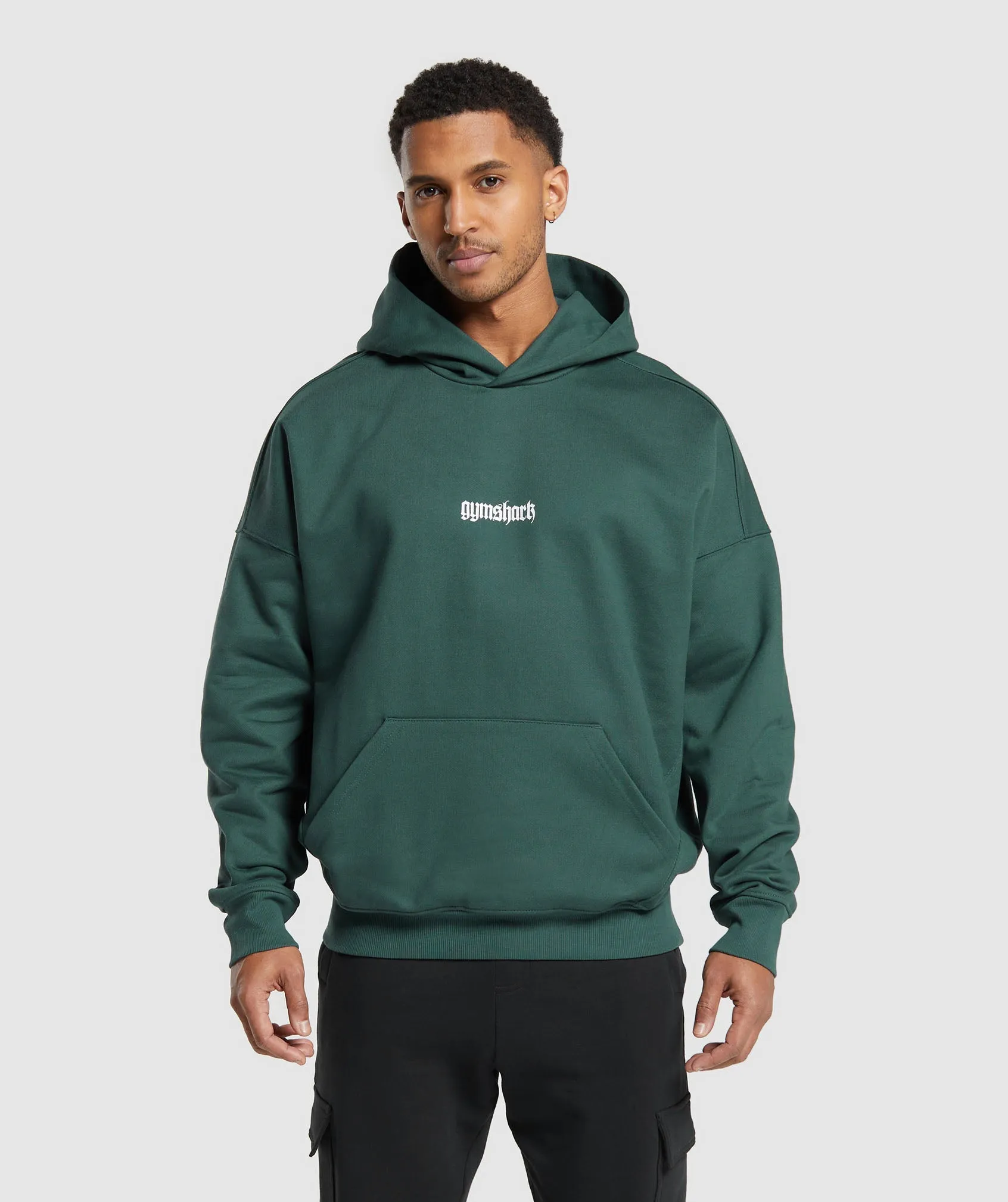 Gymshark Prayer Hands Hoodie - Fog Green sold by Gymshark product image thumbnail 2