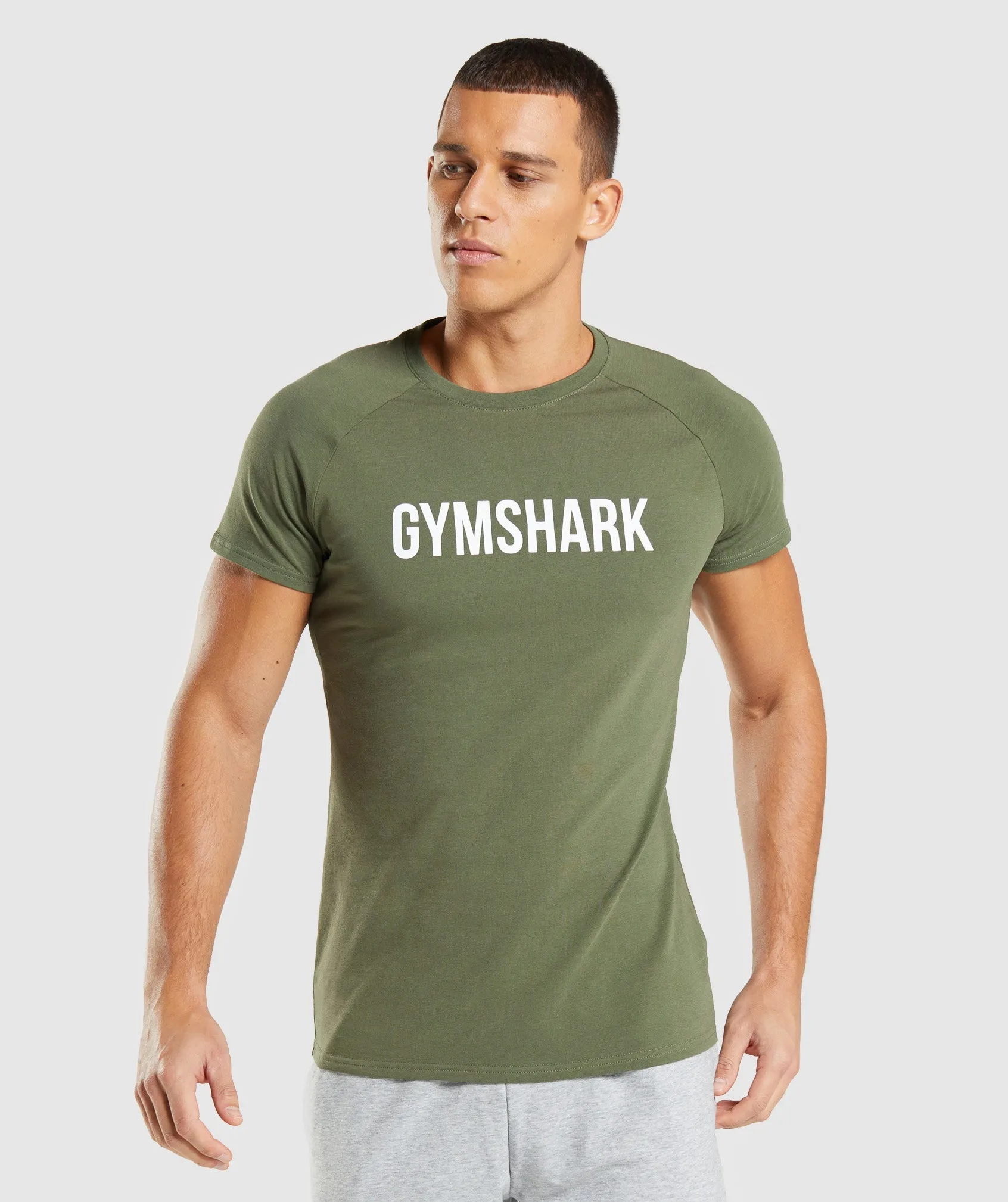Gymshark Apollo T-Shirt - Core Olive sold by Gymshark