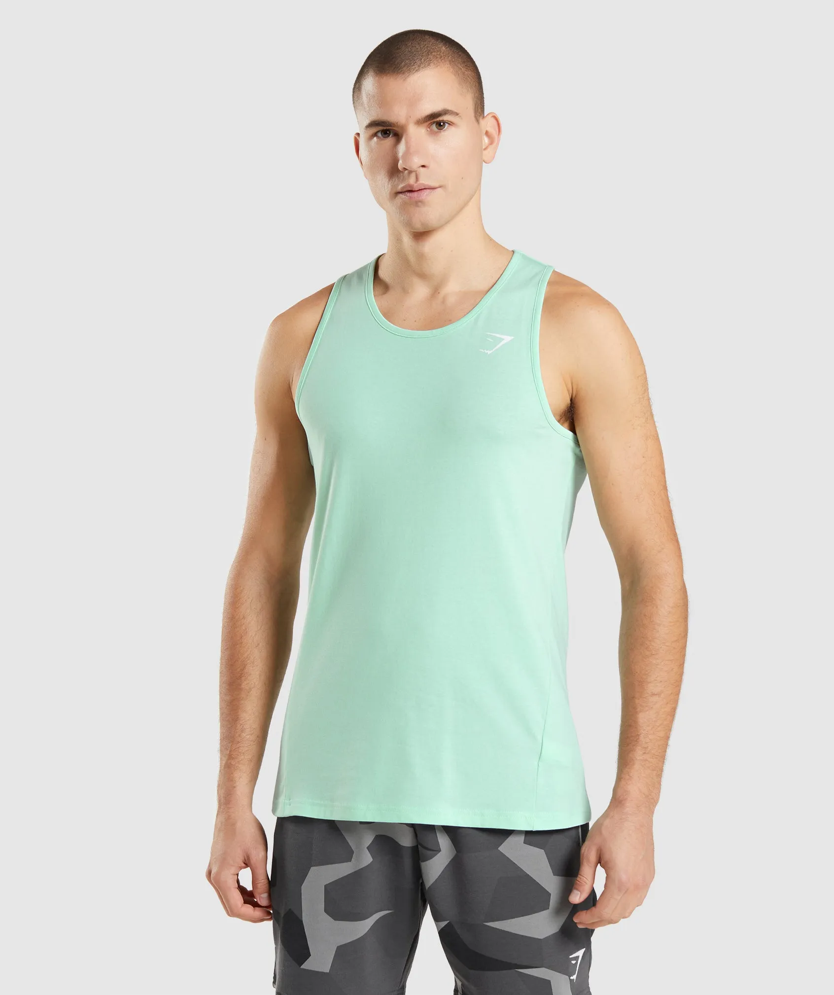 Gymshark Critical Tank - Turbo Blue sold by Gymshark