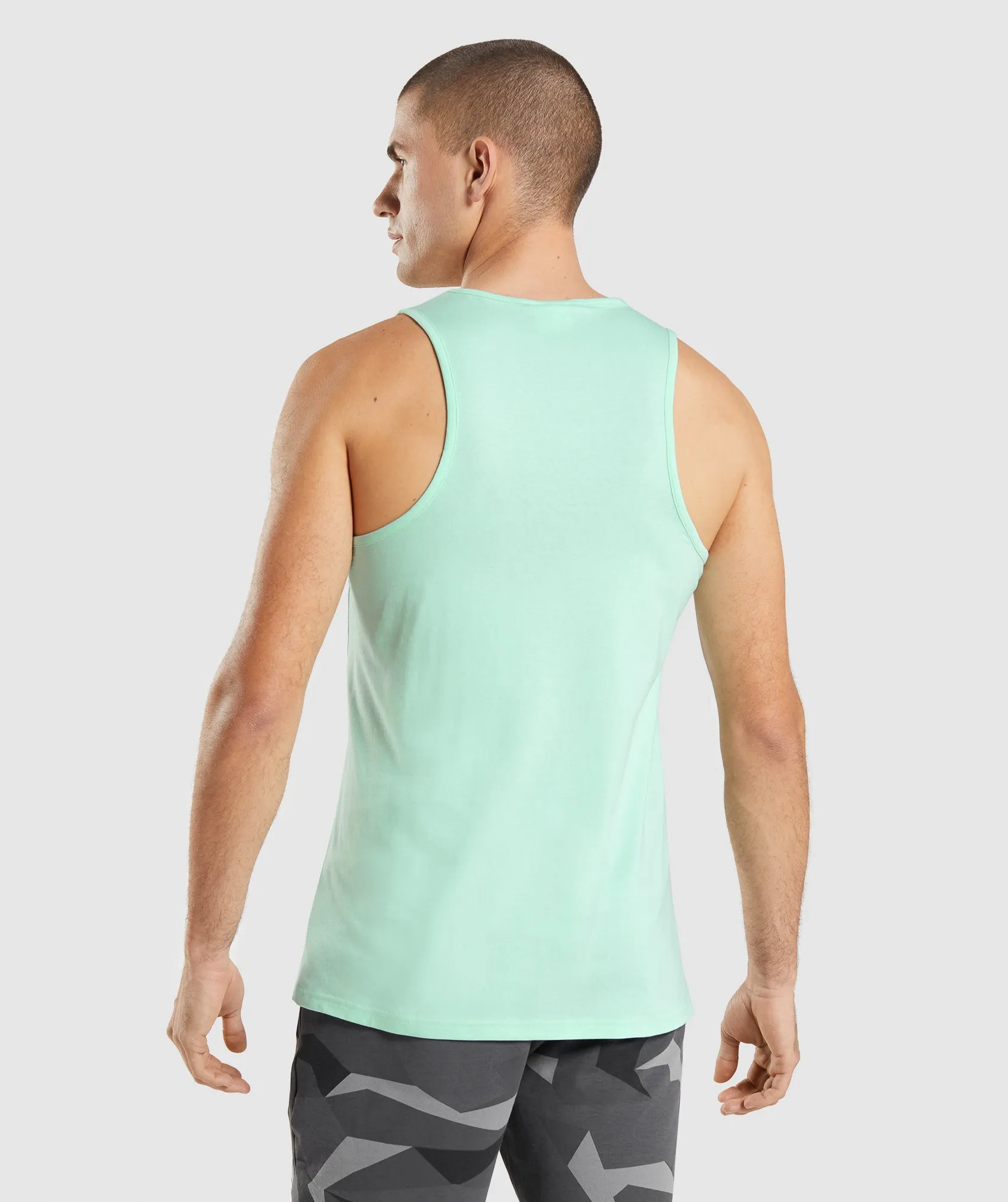 Gymshark Critical Tank - Turbo Blue sold by Gymshark product image thumbnail 2
