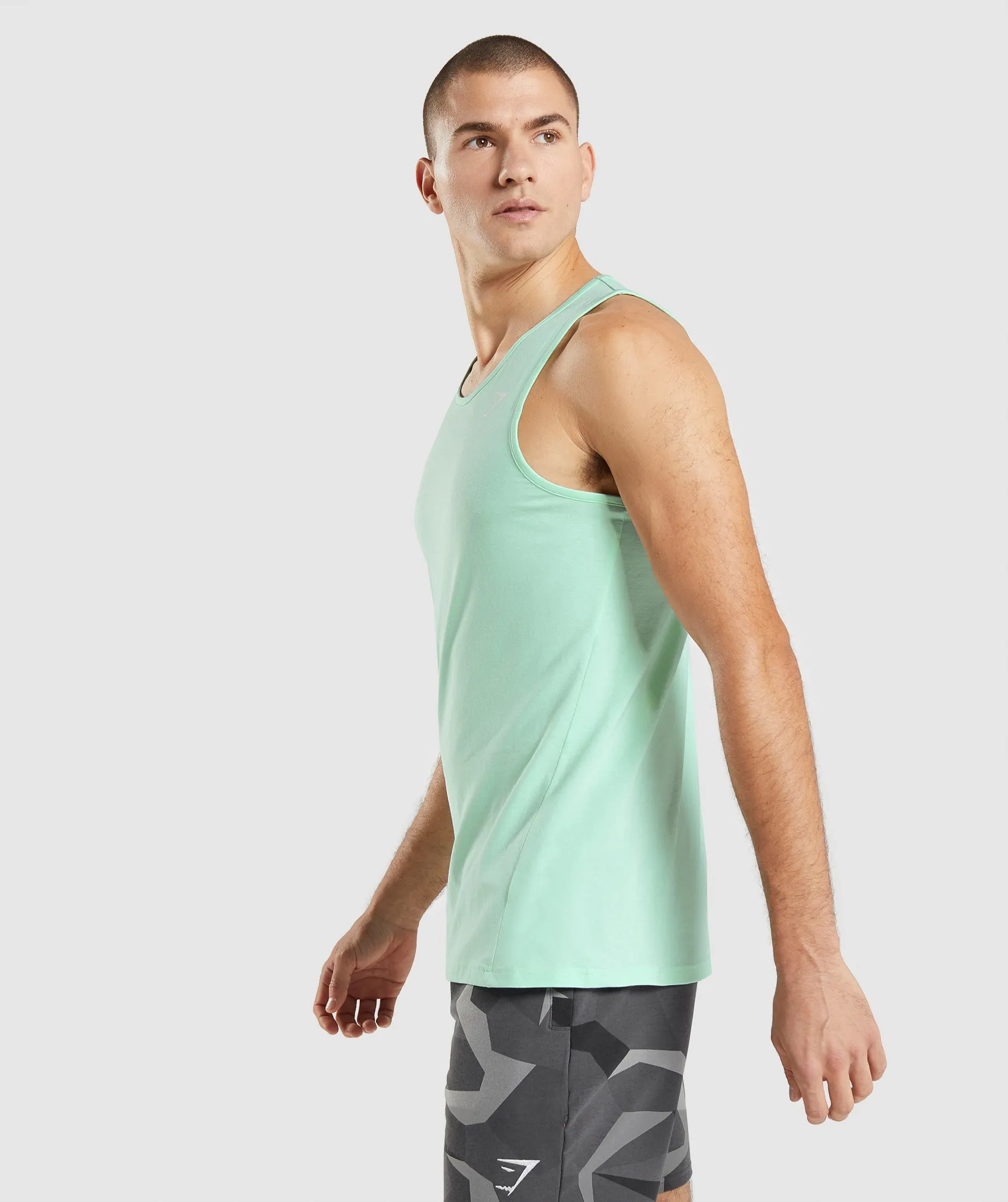 Gymshark Critical Tank - Turbo Blue sold by Gymshark product image thumbnail 3