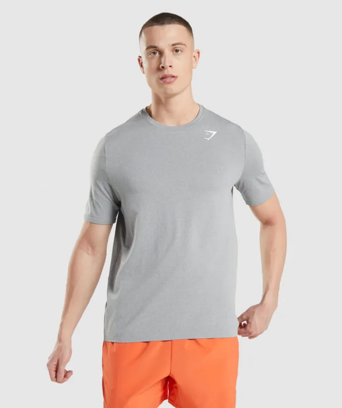 Gymshark Arrival Seamless T-Shirt - Grey made by Gymshark