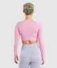 Gymshark Vital Seamless 2.0 Crop Top - Sorbet Pink Marl sold by Gymshark