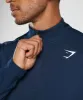 Gymshark Arrival 1/4 Zip Pullover - Navy sold by Gymshark
