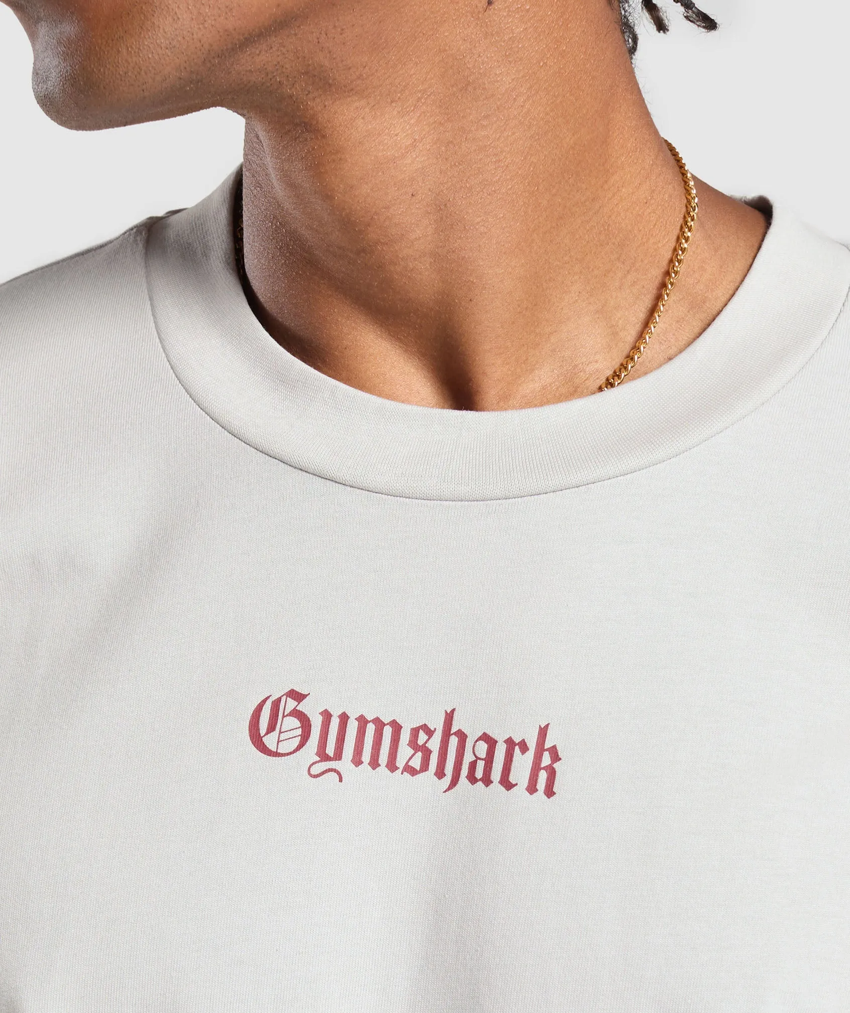 Gymshark Gymshark Strength Dept Graphic T-Shirt - Metal Grey sold by Gymshark product image thumbnail 5