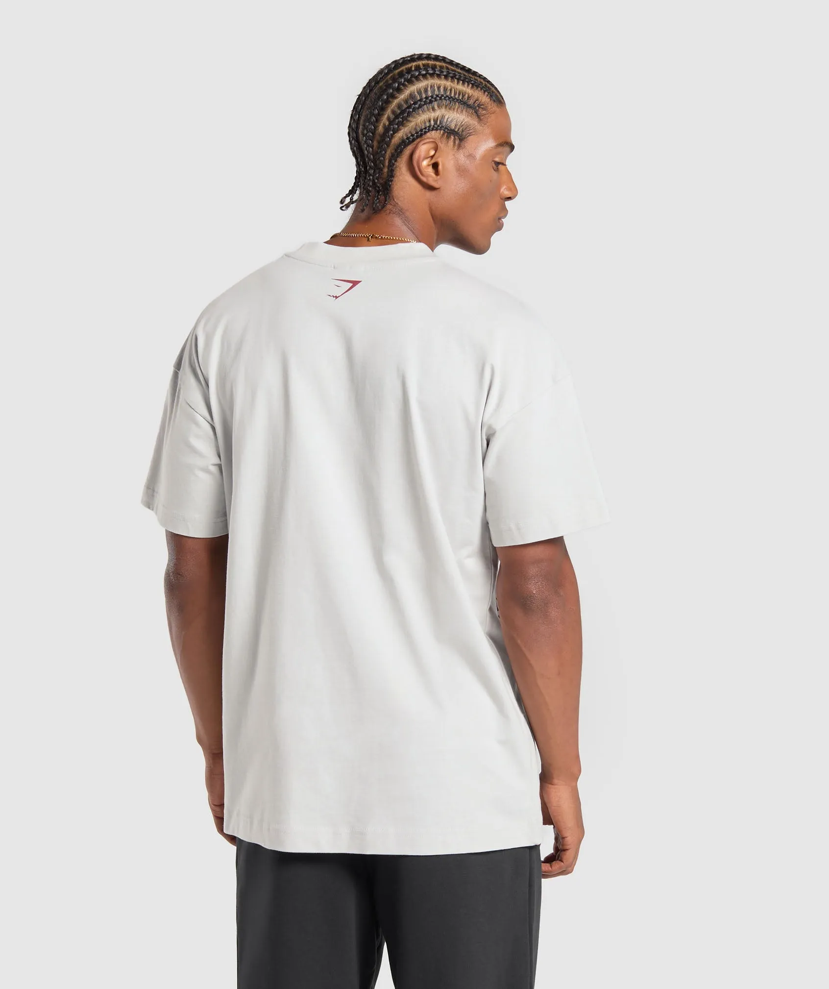 Gymshark Gymshark Strength Dept Graphic T-Shirt - Metal Grey sold by Gymshark product image thumbnail 2