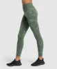 Gymshark Adapt Camo Seamless Leggings - Savanna | Green sold by Gymshark