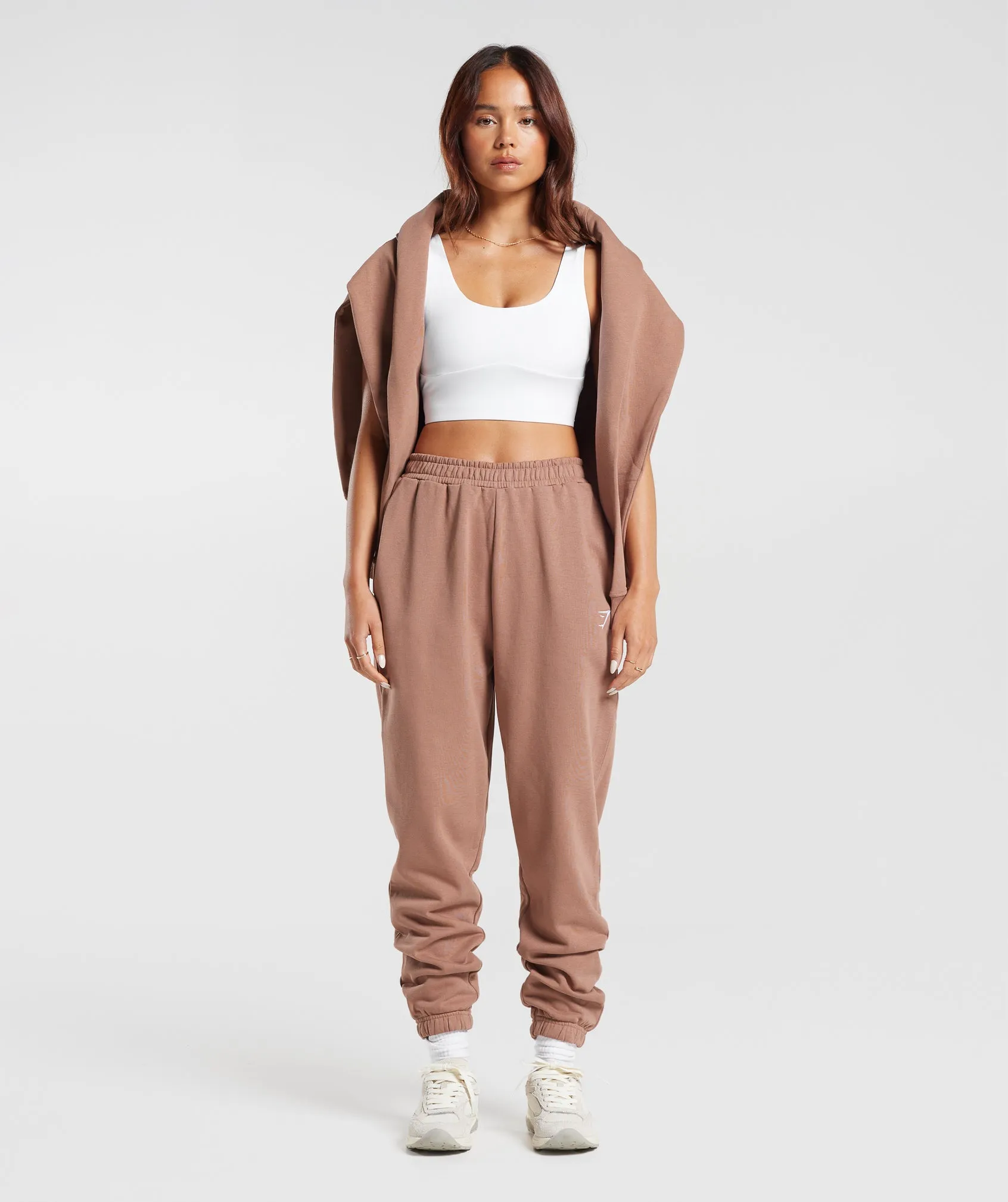 Gymshark Training Fleece Joggers - Taupe Brown sold by Gymshark product image thumbnail 5