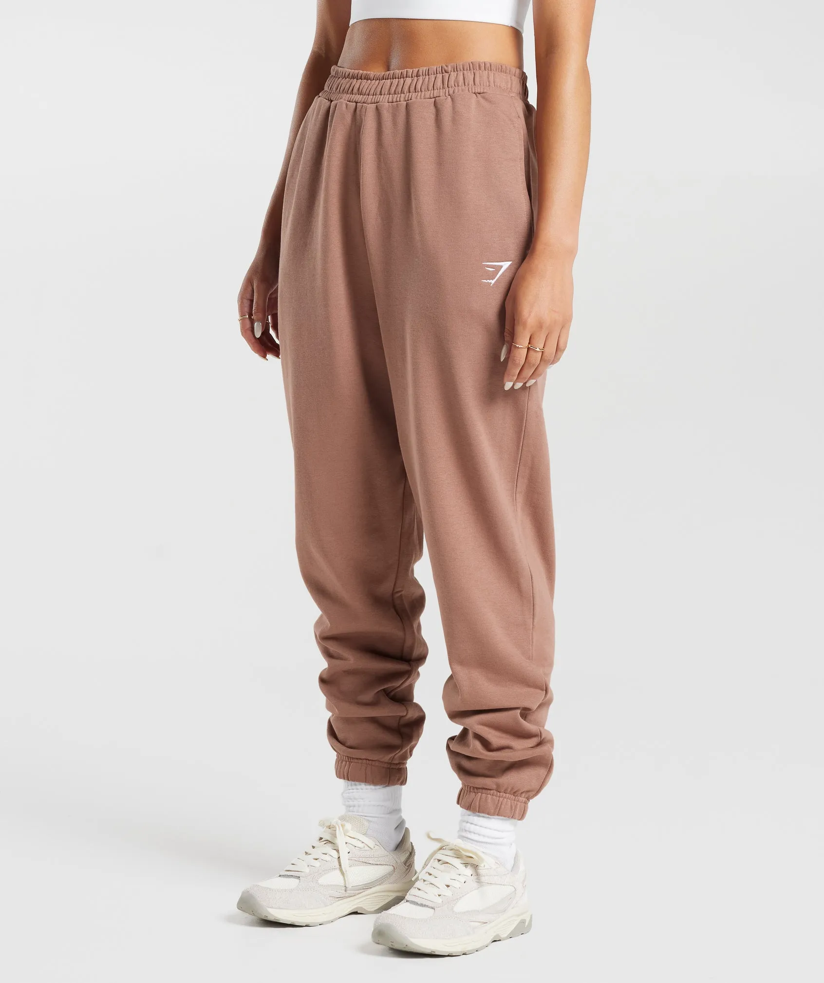 Gymshark Training Fleece Joggers - Taupe Brown sold by Gymshark product image thumbnail 3