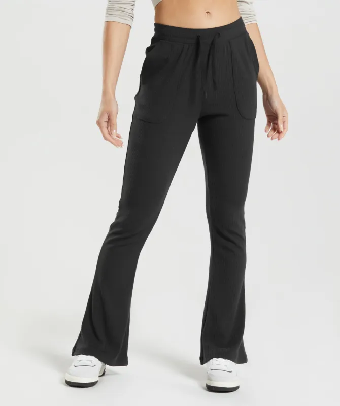 Gymshark Pause Flared Pants - Black made by Gymshark
