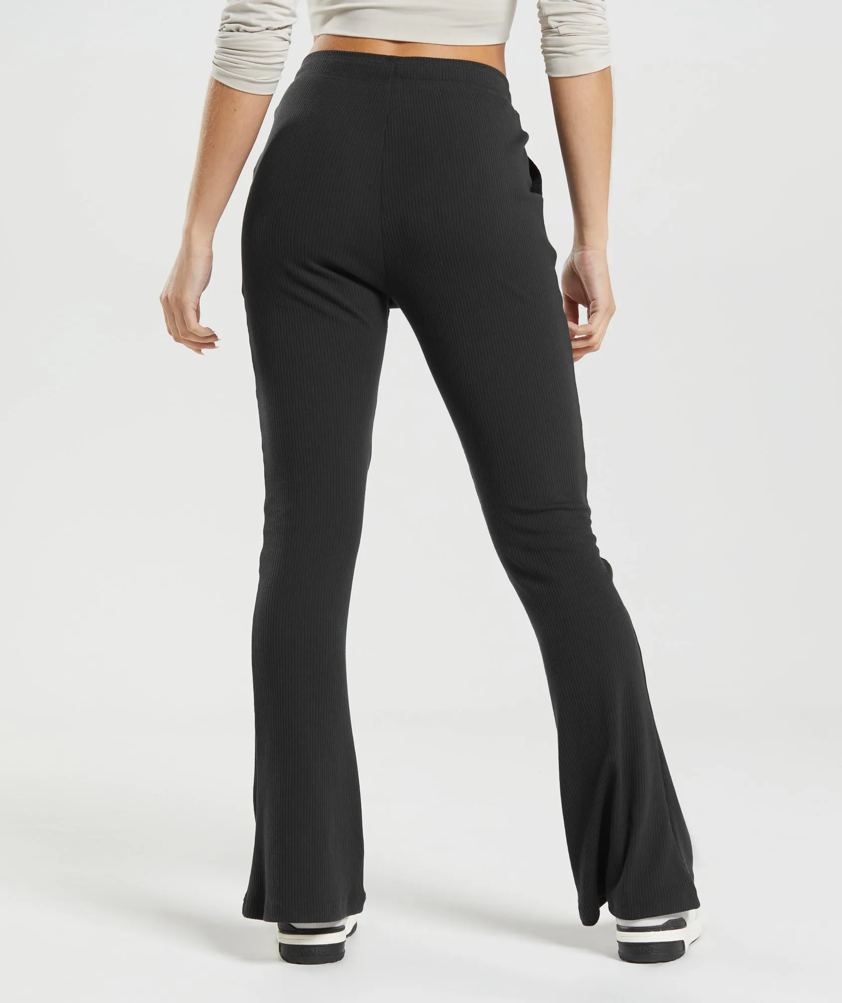 Gymshark Pause Flared Pants - Black sold by Gymshark product image thumbnail 2