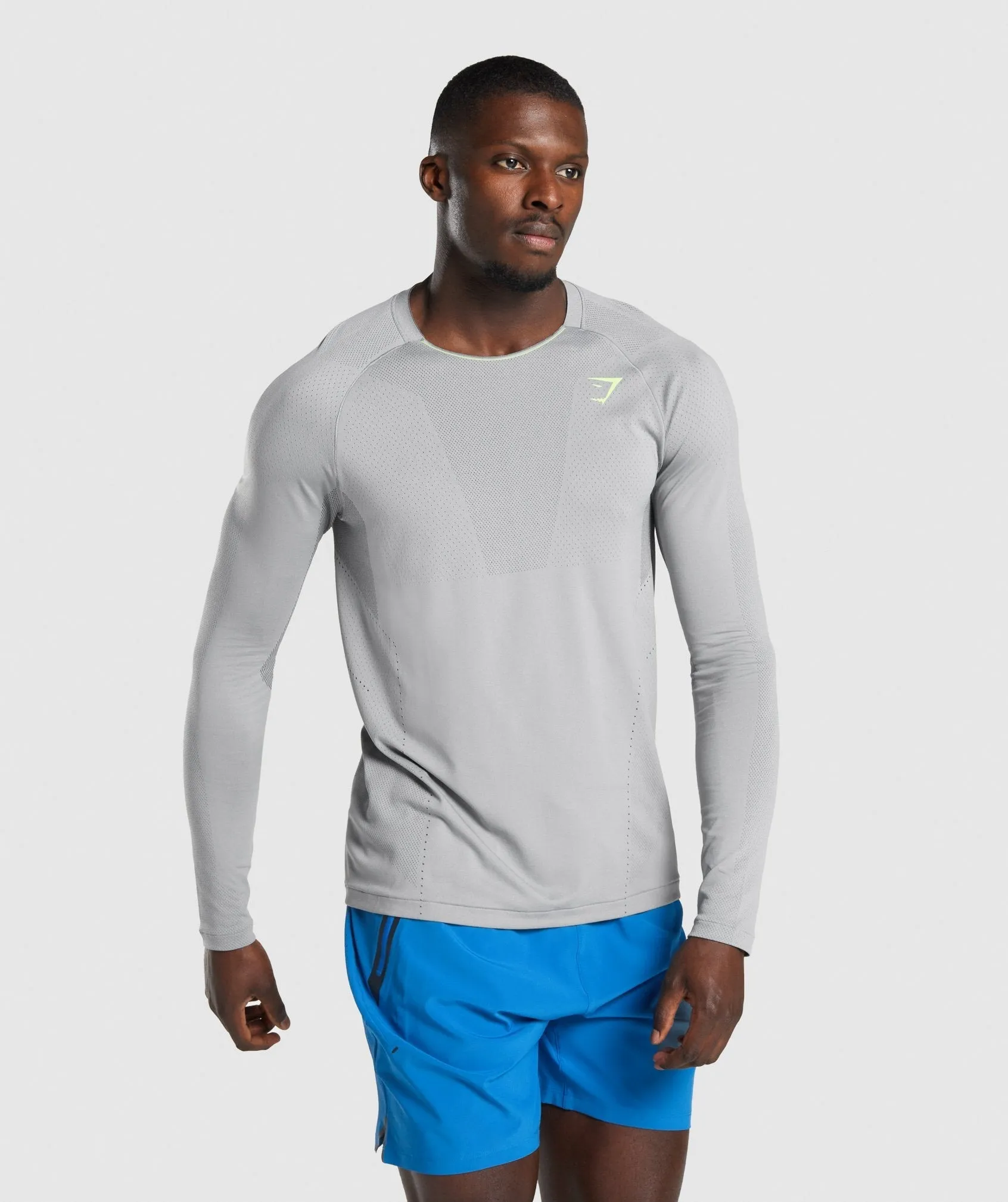 Gymshark Apex Long Sleeve T-shirt - Smokey Grey sold by Gymshark