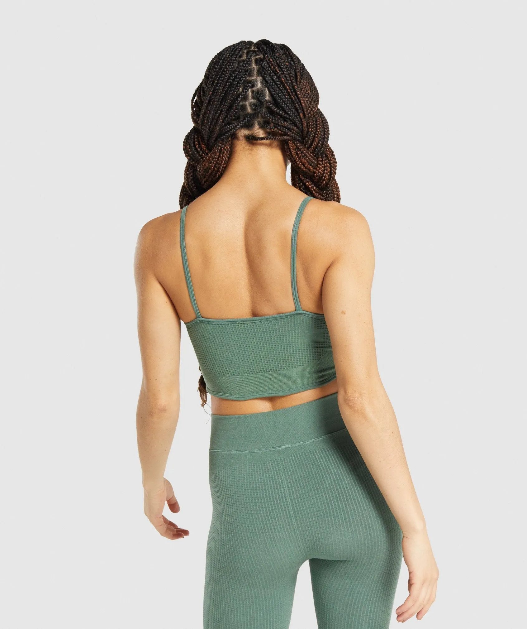 Gymshark Pause Bralette - Green sold by Gymshark product image thumbnail 2