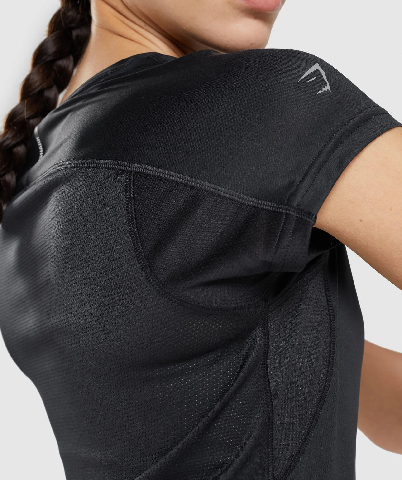 Gymshark Speed T-Shirt - Black sold by Gymshark product image thumbnail 5