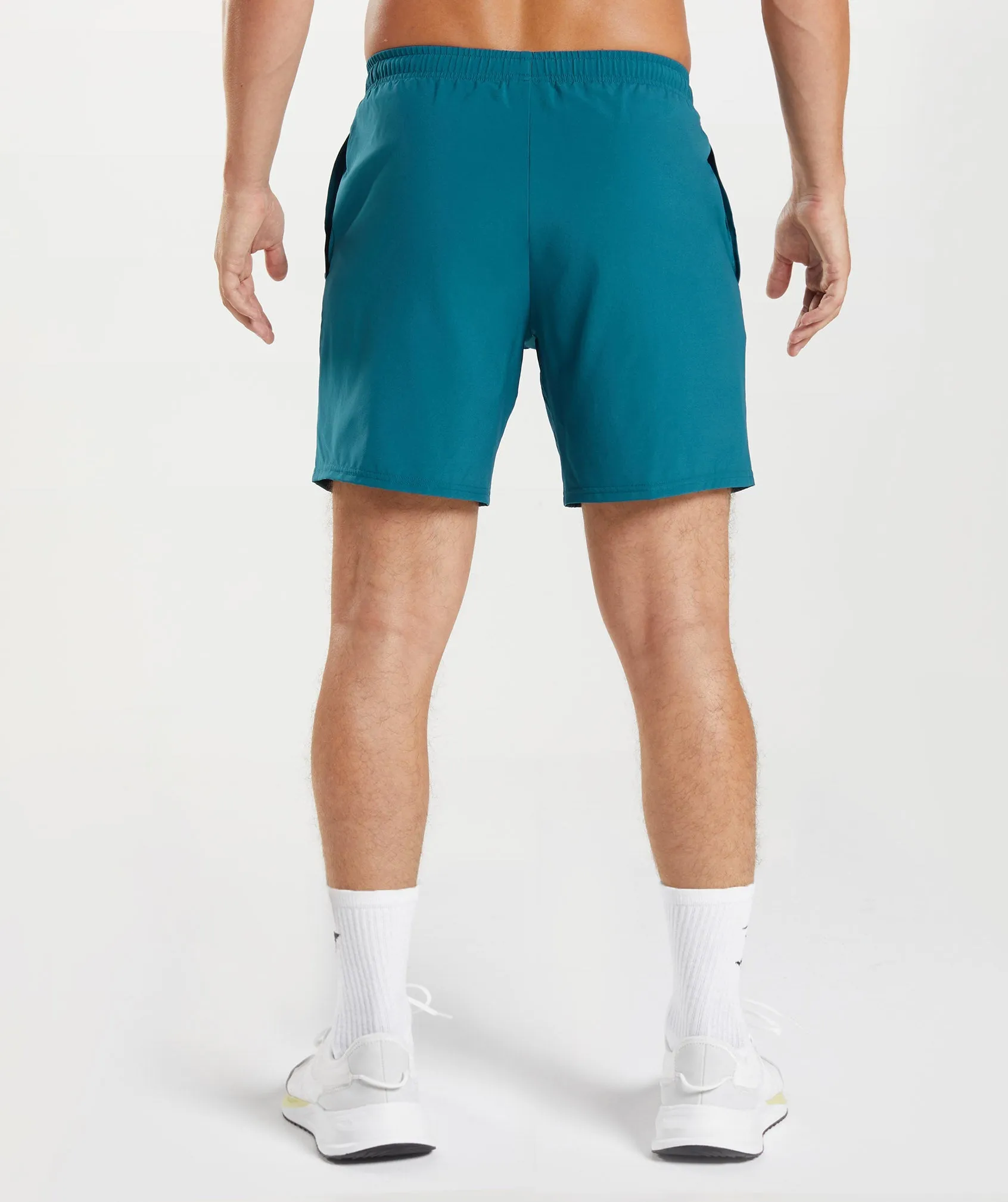 Gymshark Arrival 7" Shorts - Atlantic Blue sold by Gymshark product image thumbnail 2