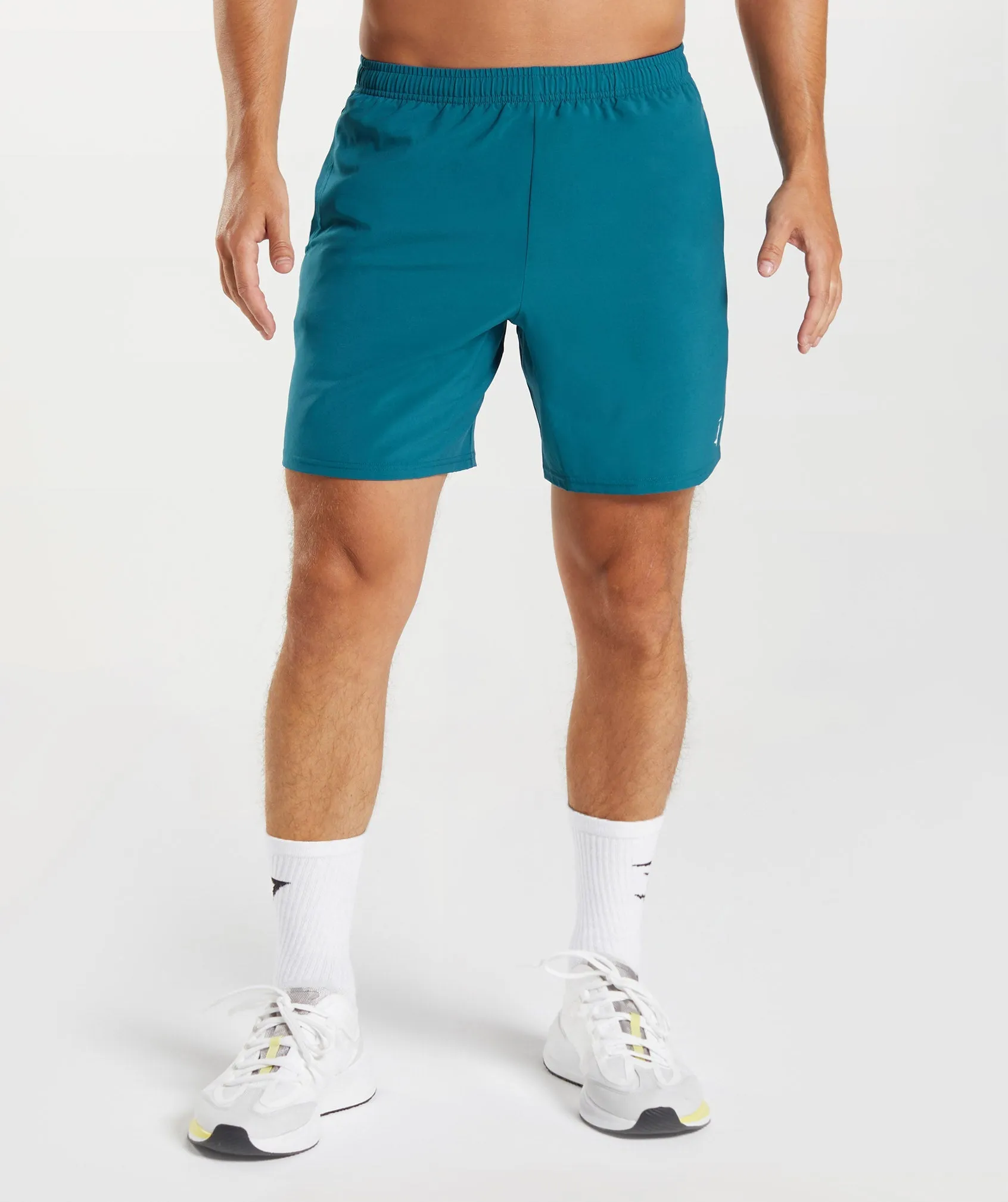 Gymshark Arrival 7" Shorts - Atlantic Blue sold by Gymshark