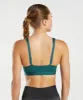 Gymshark Scoop Neck Sports Bra - Winter Teal sold by Gymshark
