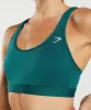 Gymshark Scoop Neck Sports Bra - Winter Teal sold by Gymshark