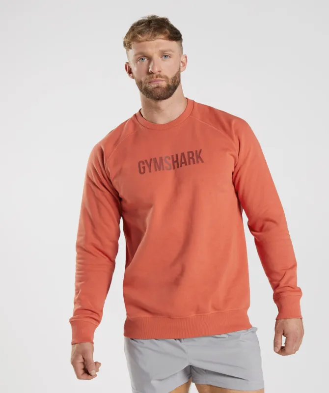 Gymshark Apollo Crew - Storm Red sold by Gymshark