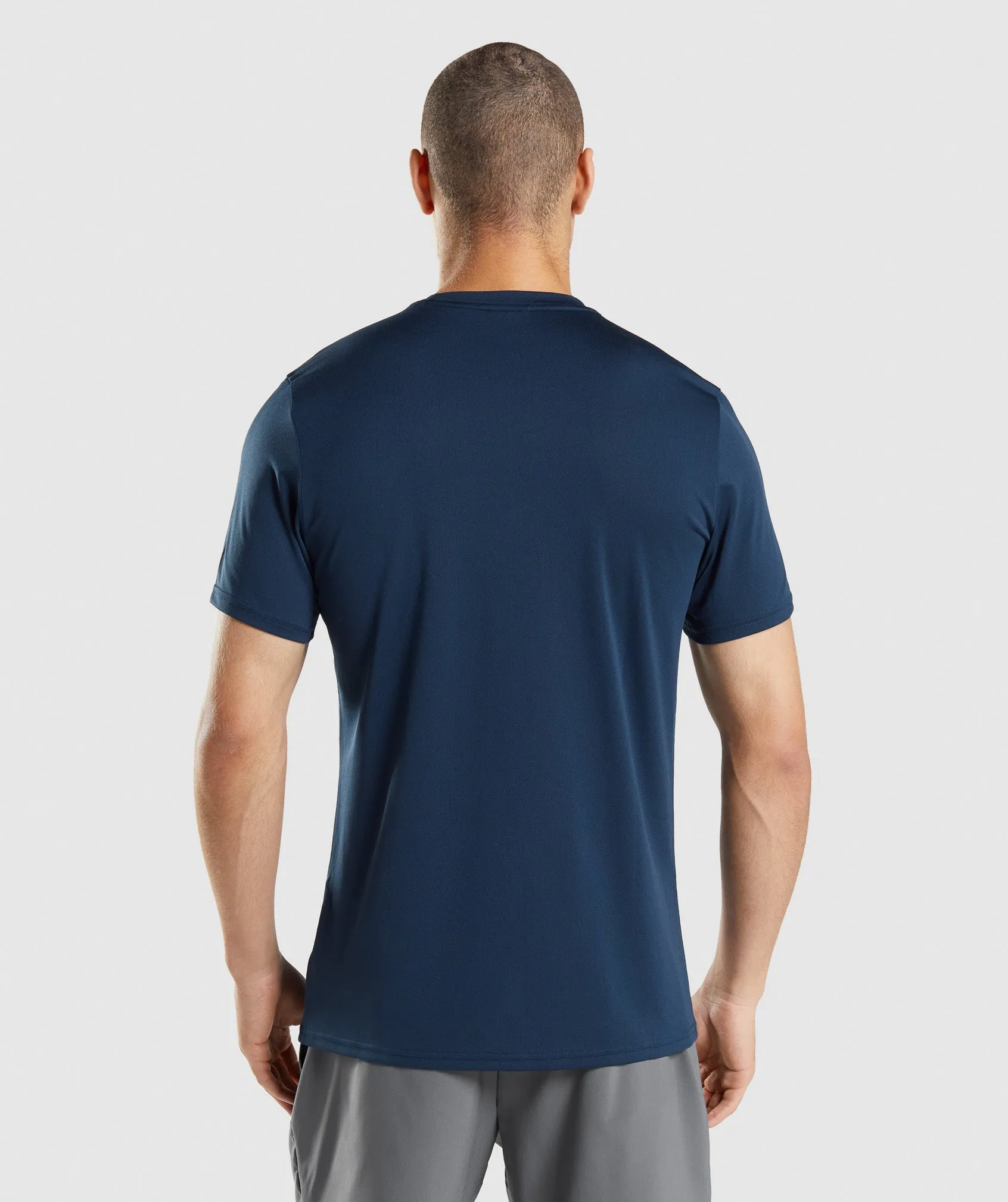 Gymshark Arrival T-Shirt - Navy sold by Gymshark product image thumbnail 2