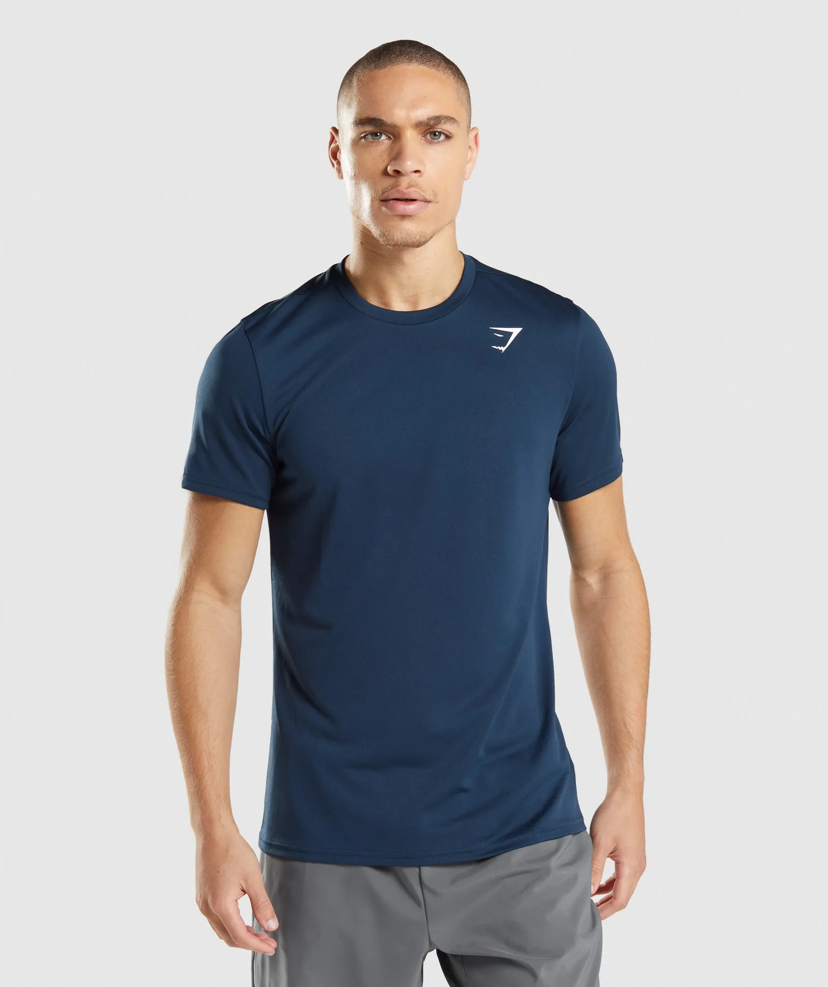 Gymshark Arrival T-Shirt - Navy sold by Gymshark