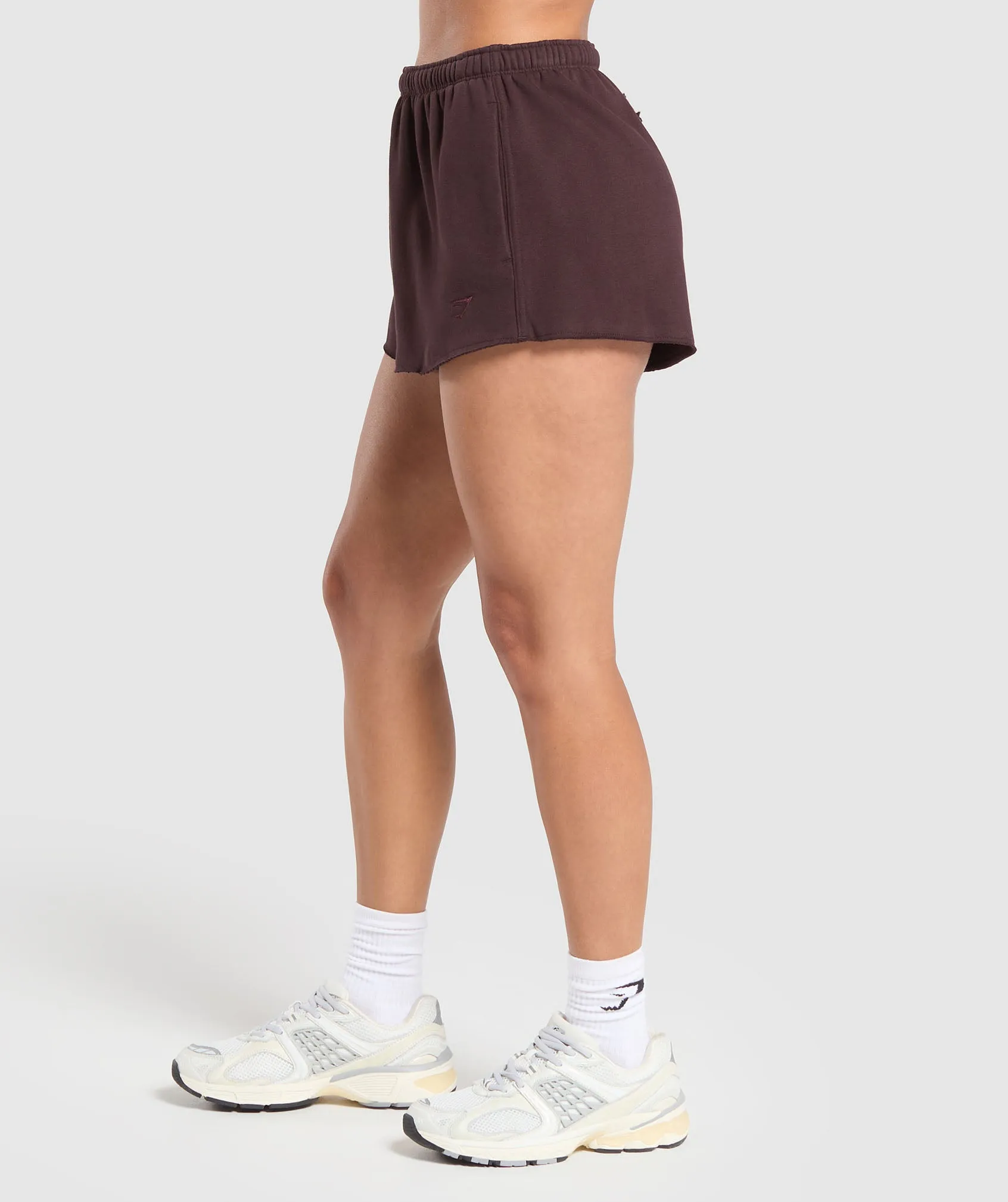 Gymshark Fleece Shorts - Heritage Brown sold by Gymshark product image thumbnail 3