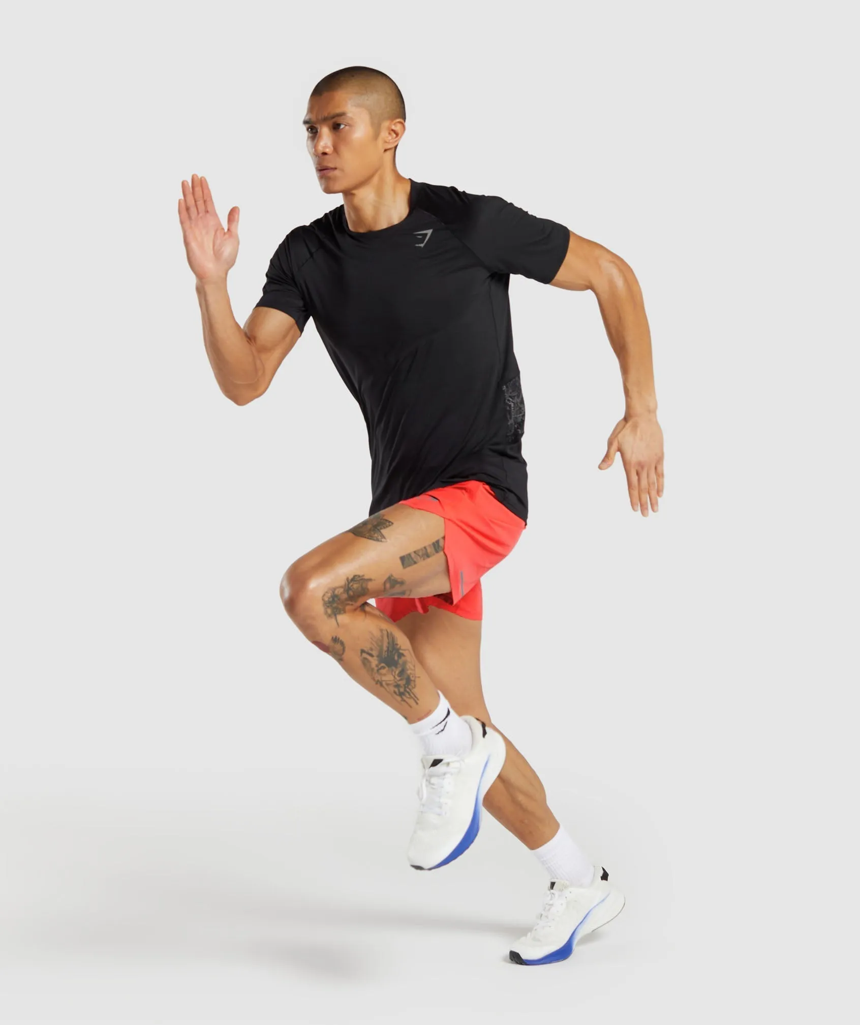 Gymshark Speed 5" Shorts - Wannabe Orange sold by Gymshark product image thumbnail 4