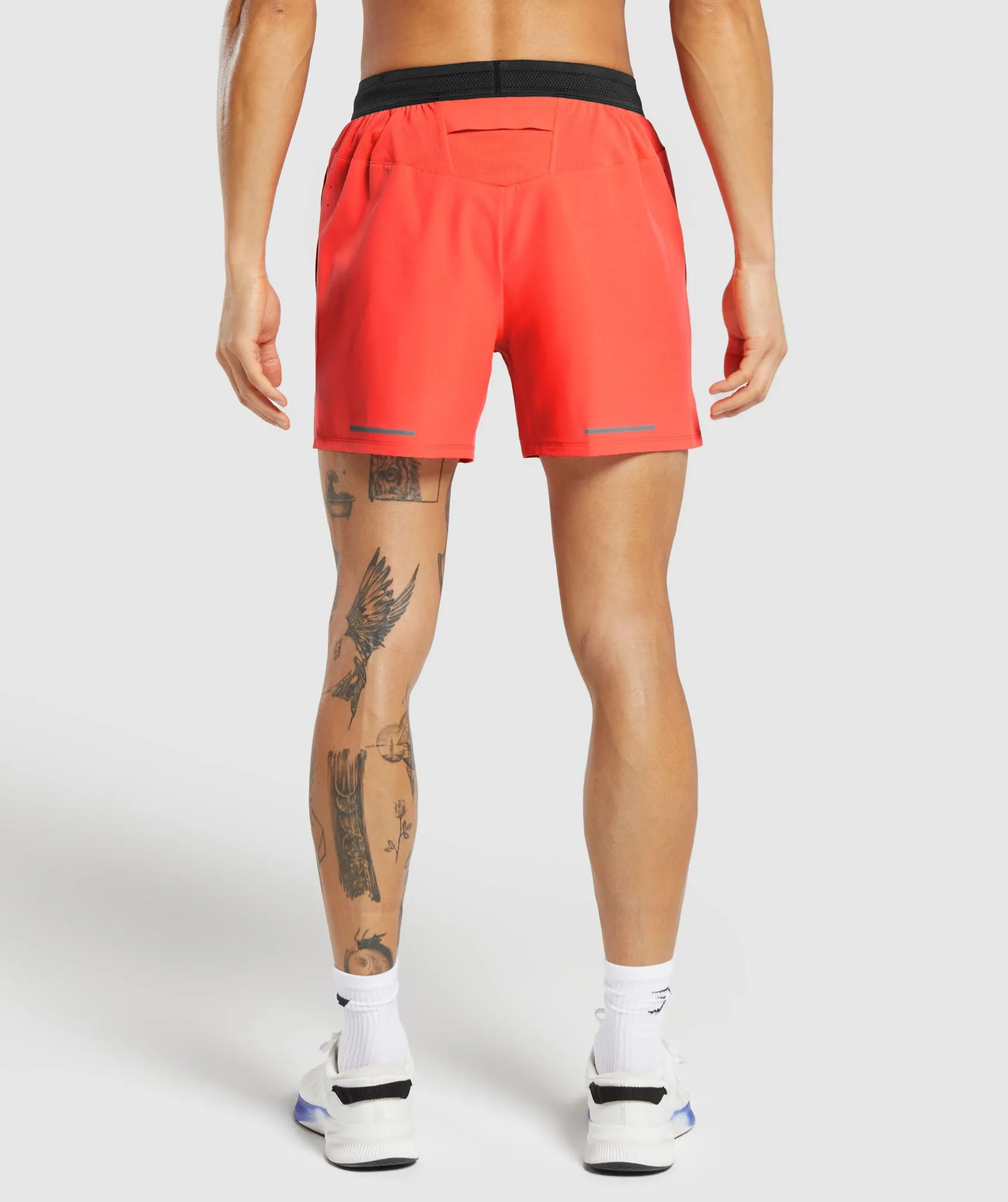 Gymshark Speed 5" Shorts - Wannabe Orange sold by Gymshark product image thumbnail 2
