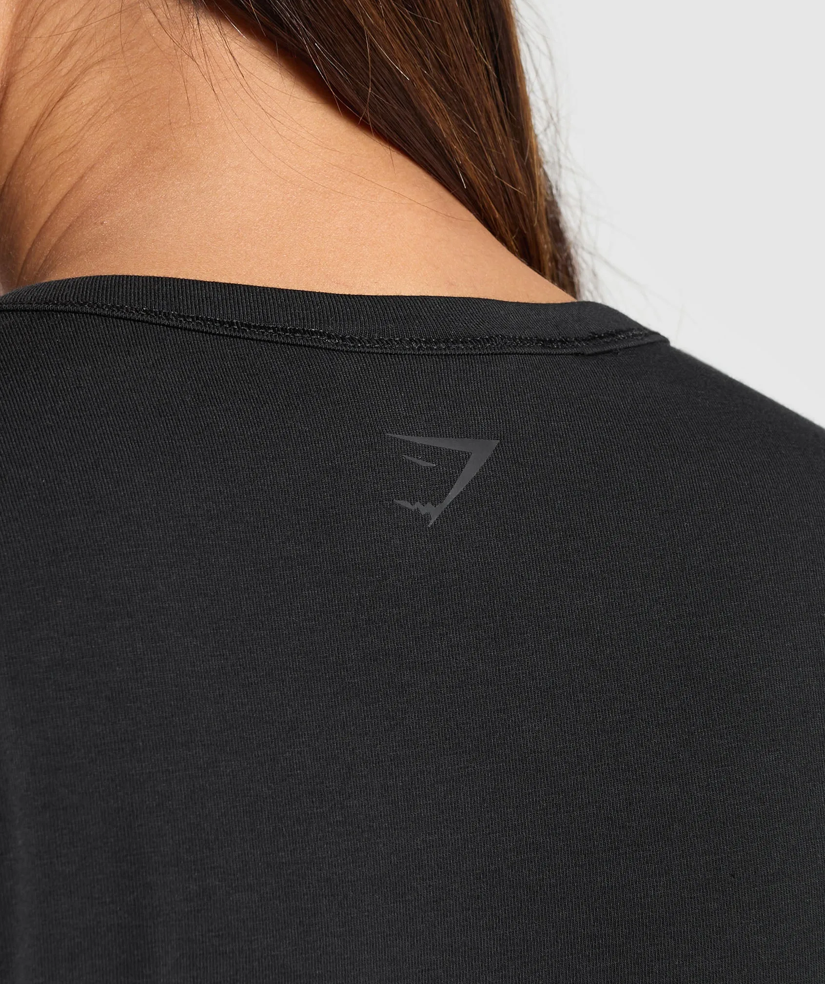 Gymshark Cotton T-Shirt - Black sold by Gymshark product image thumbnail 5