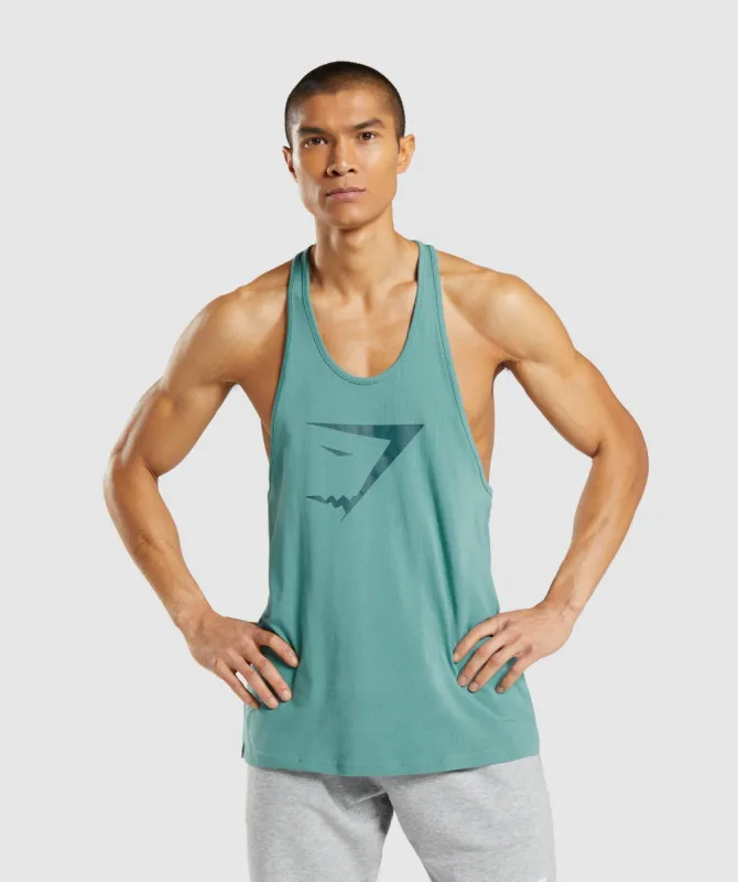 Gymshark Sharkhead Infill Stringer - Teal sold by Gymshark