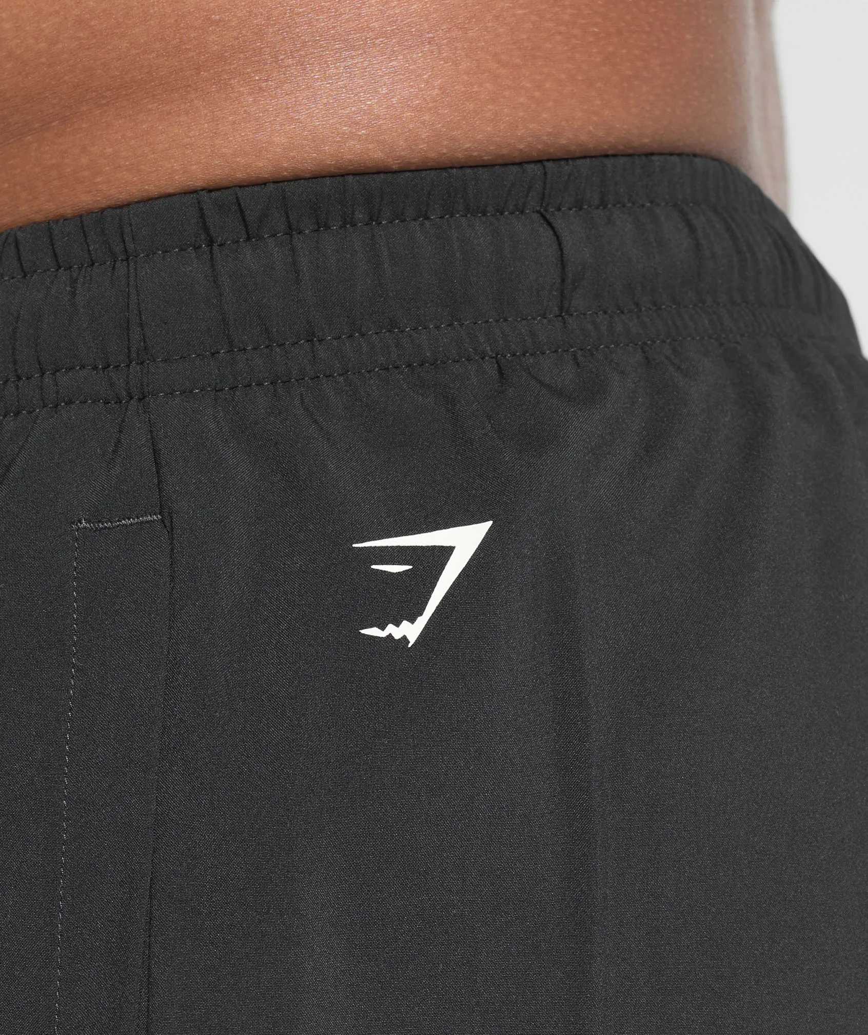 Gymshark Built Different Graphic Shorts - Black sold by Gymshark product image thumbnail 5