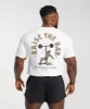 Gymshark Raise the Bar T-Shirt - White sold by Gymshark