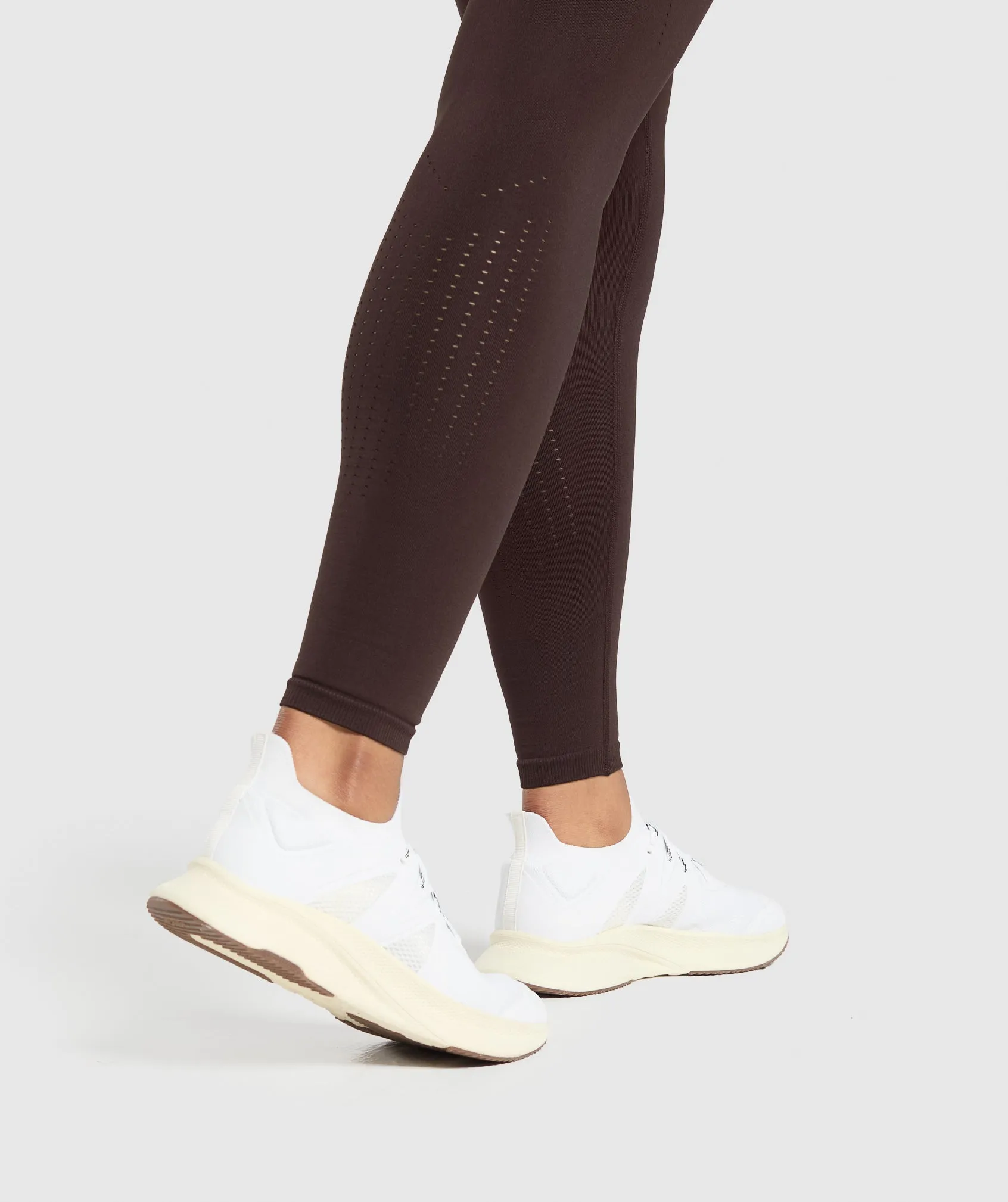 Gymshark Sweat Seamless Leggings - Heritage Brown sold by Gymshark product image thumbnail 5