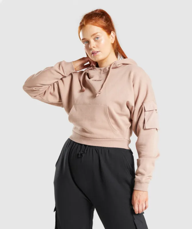 Gymshark Release Hoodie - Taupe sold by Gymshark
