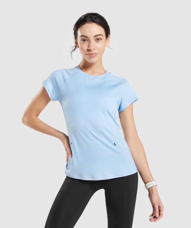 Gymshark Speed T-Shirt - Moonstone Blue sold by Gymshark