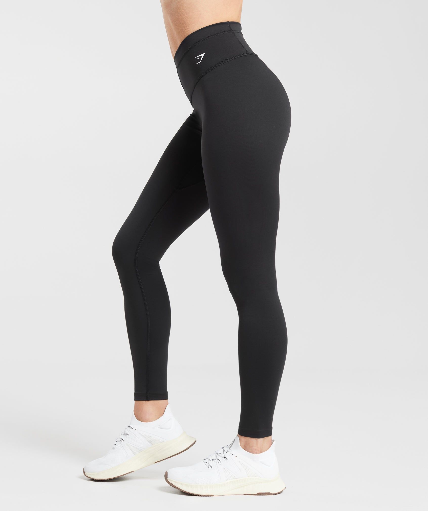 Gymshark Everday V Waistband Leggings - Black sold by Gymshark product image thumbnail 3