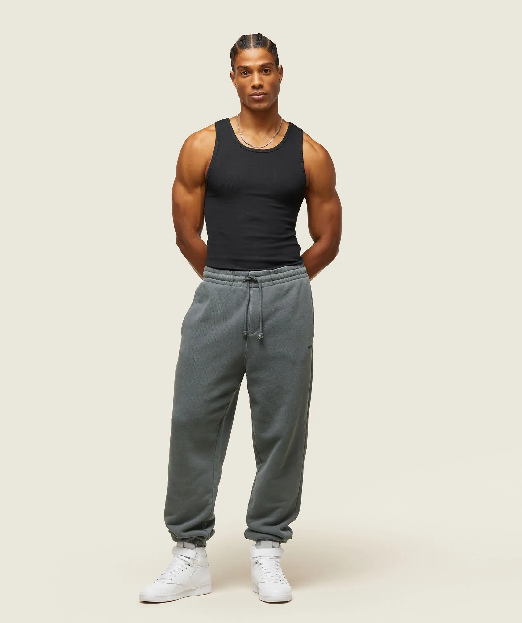 Gymshark everywear Ribbed Tank - Black sold by Gymshark product image thumbnail 2