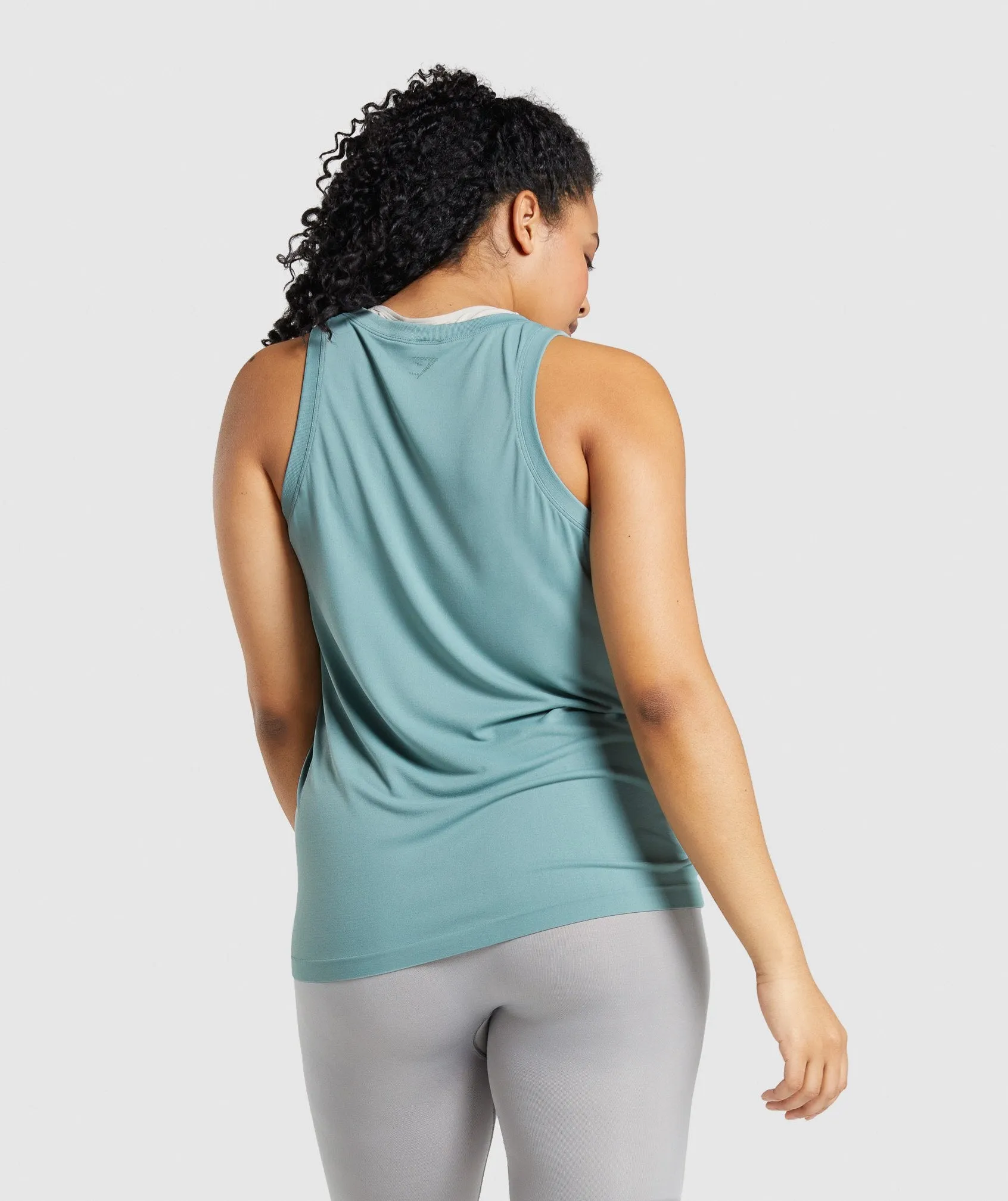 Gymshark Fit Seamless Tank - Light Green sold by Gymshark product image thumbnail 2