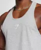 Gymshark Critical 2.0 Stringer - Light Grey Marl sold by Gymshark