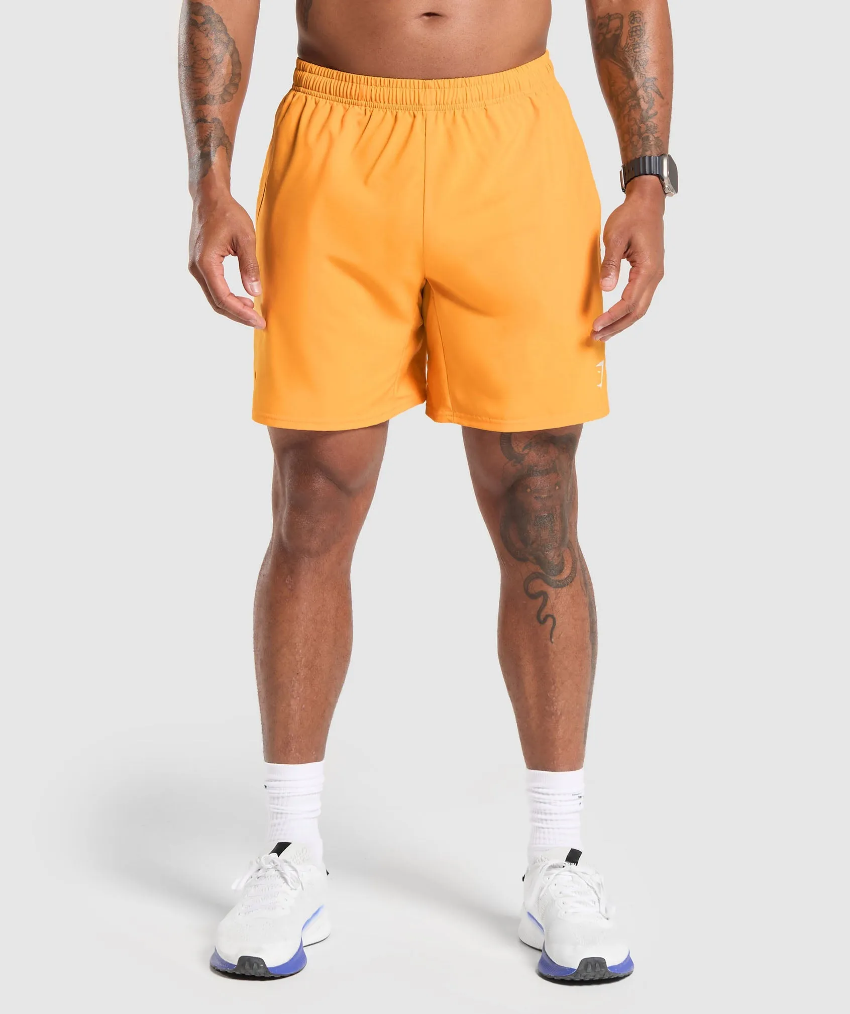 Gymshark Arrival 7" Shorts - Fitness Orange sold by Gymshark