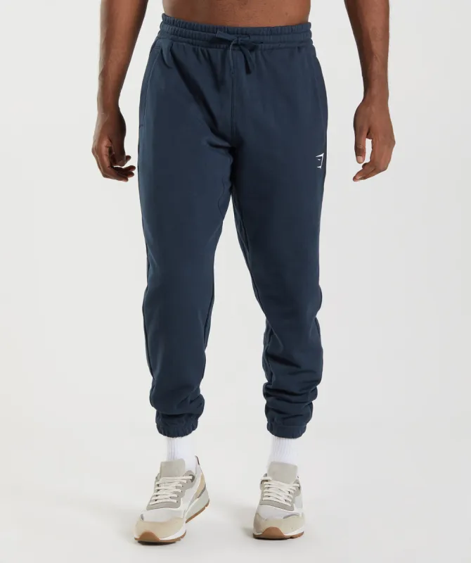 Gymshark Essential Oversized Joggers - Navy sold by Gymshark