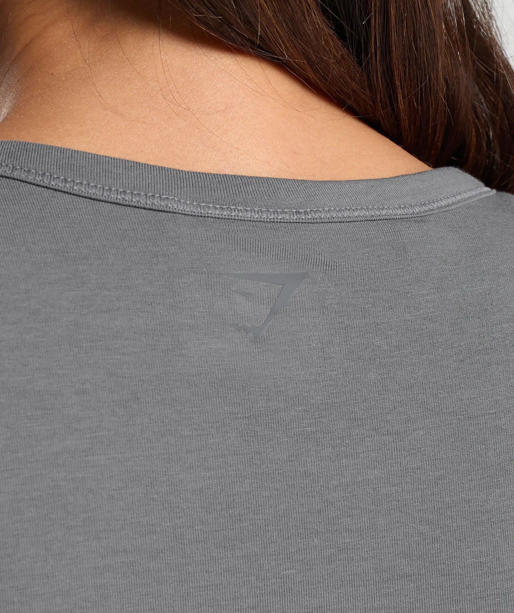 Gymshark Cotton T-Shirt - Brushed Grey sold by Gymshark product image thumbnail 5