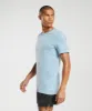 Gymshark Sport Seamless T-Shirt - Skyline Blue/Denim Blue sold by Gymshark