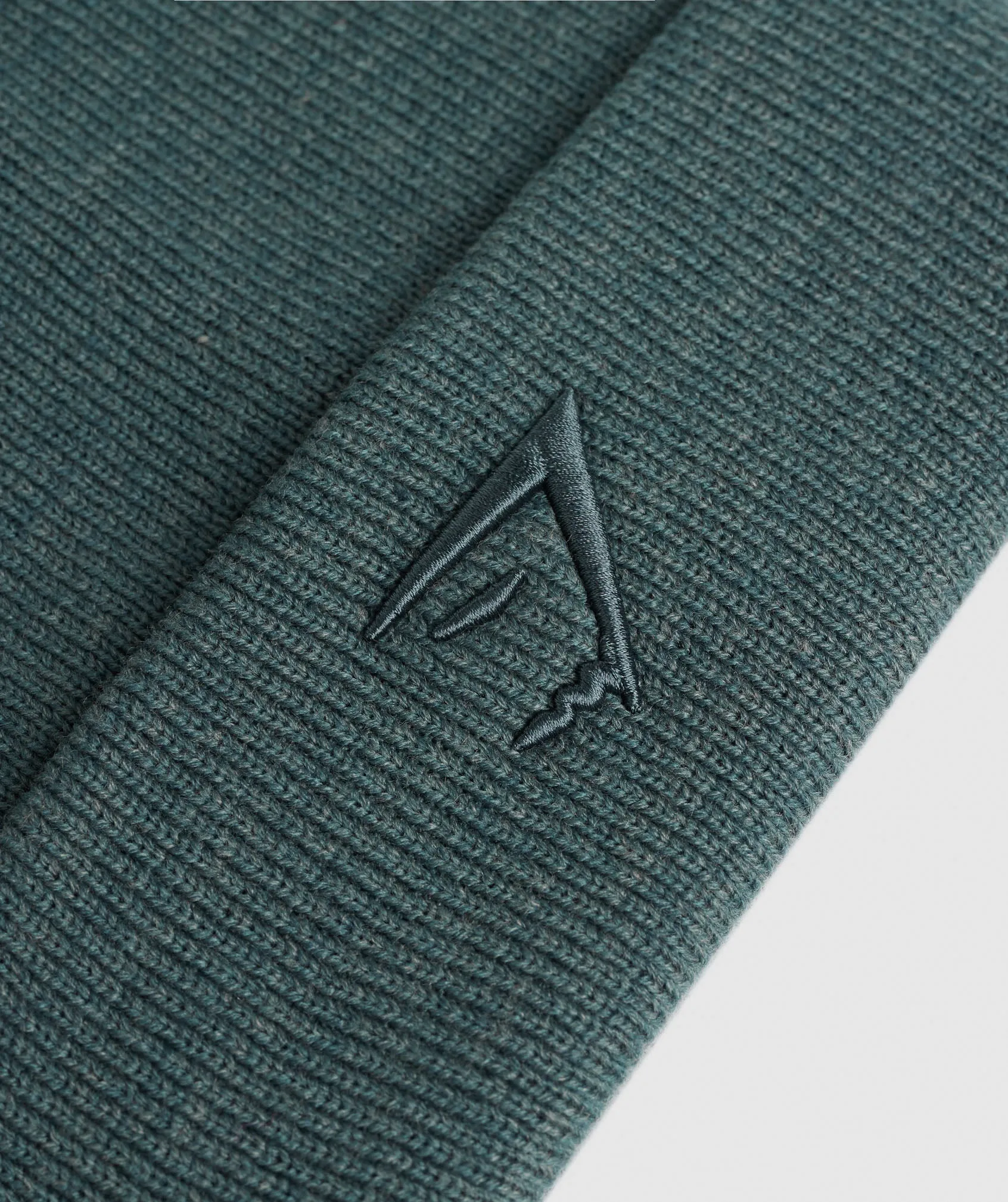 Gymshark Sharkhead Beanie - Denim Teal sold by Gymshark product image thumbnail 2