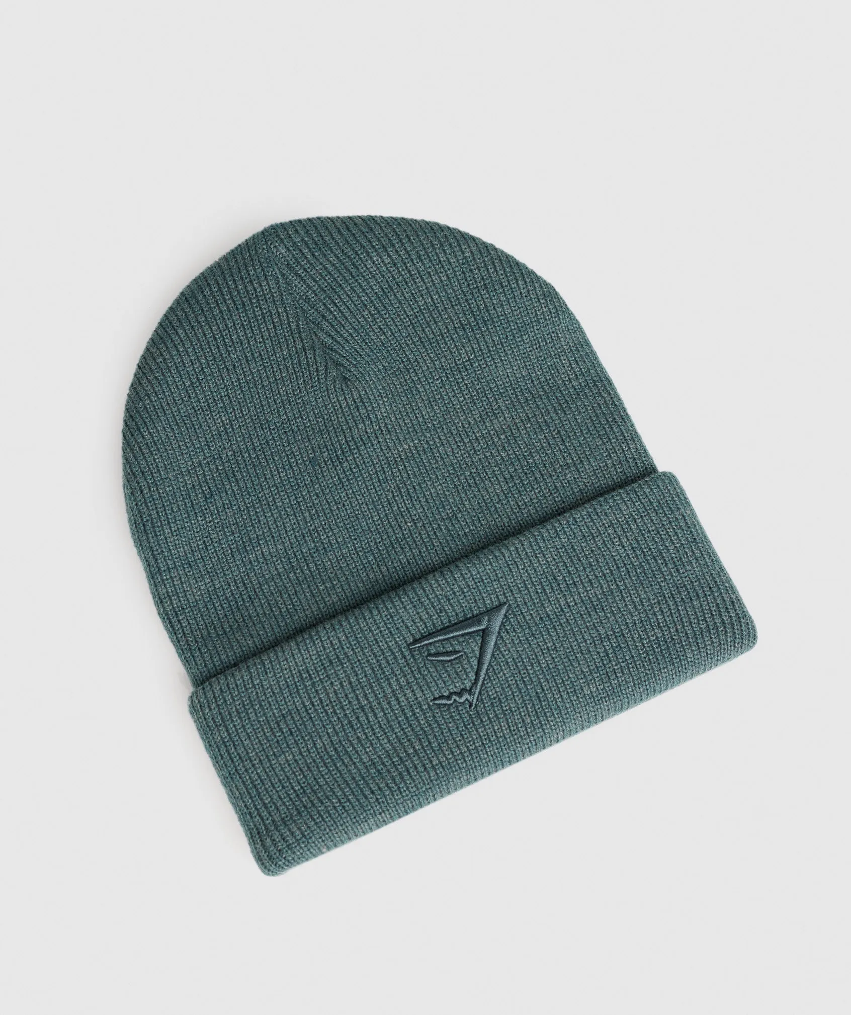 Gymshark Sharkhead Beanie - Denim Teal sold by Gymshark