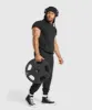 Gymshark Legacy 1/4 Zip Cap Sleeve Hoodie - Black sold by Gymshark