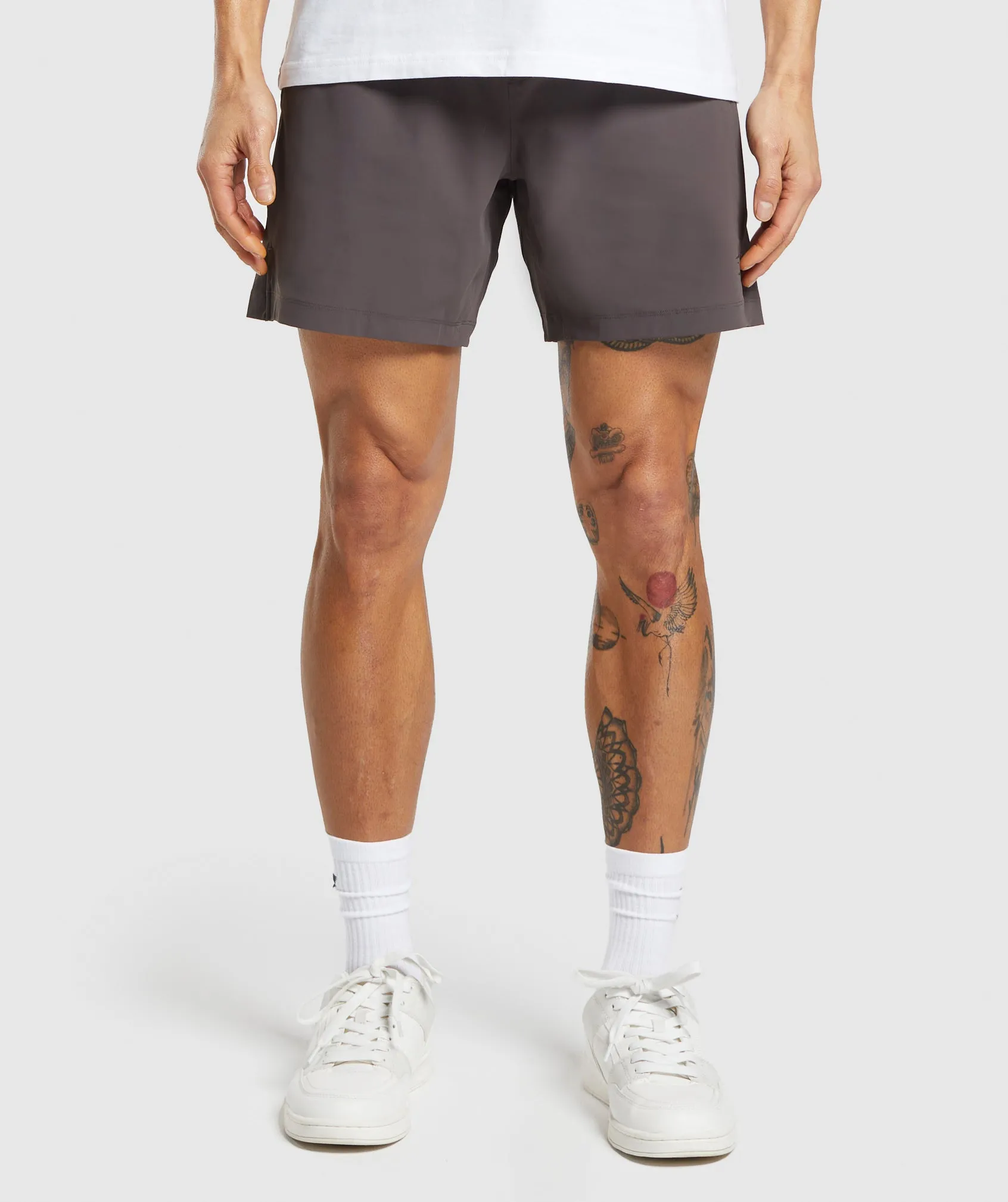 Gymshark Hybrid 6" Shorts - Greyed Purple sold by Gymshark